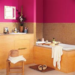 價(jià)廉材料也可營(yíng)造時(shí)尚的衛(wèi)浴空間