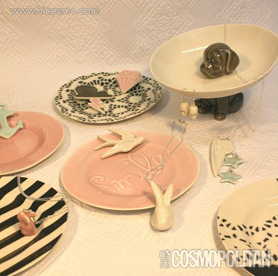 繽紛糖果般的陶瓷飾品