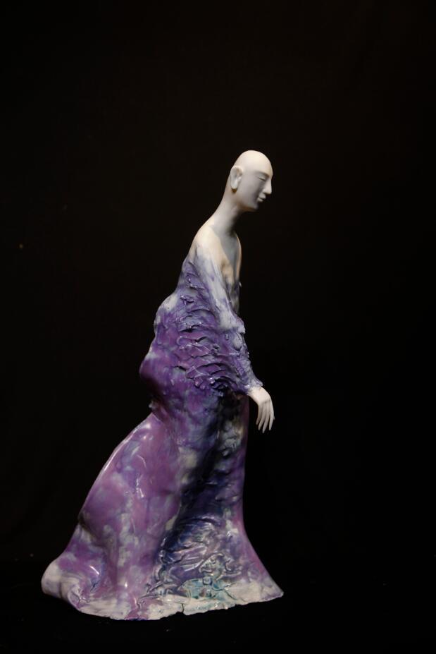 獨白——吳苗羽陶瓷藝術(shù)作品展在廣州白云機場開幕